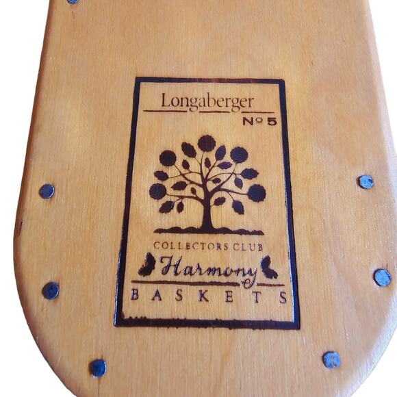 Longaberger Collectors Club Harmony Basket No. 5 - Picture 7 of 7